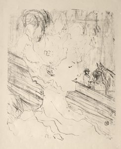 エミリエンヌ・ダランソン 作： Henri de Toulouse-Lautrec
