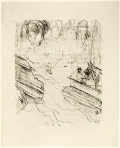 エミリエンヌ・ダランソン、13のリトグラフより 作： Henri de Toulouse-Lautrec