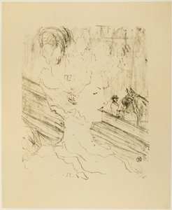 エミリエンヌ・ダランソン、13のリトグラフより 作： Henri de Toulouse-Lautrec