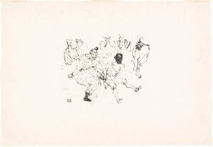 フッティとショコラ 作： Henri de Toulouse-Lautrec