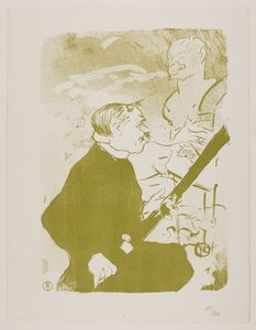 あなたのために 作： Henri de Toulouse-Lautrec