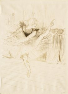  作： Henri de Toulouse-Lautrec