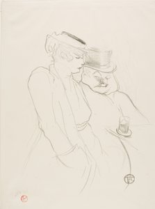 40代 作： Henri de Toulouse-Lautrec