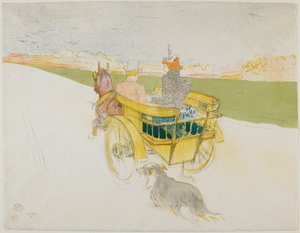  作： Henri de Toulouse-Lautrec