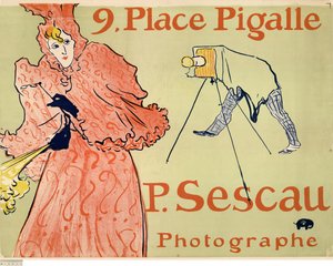  作： Henri de Toulouse-Lautrec