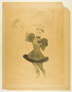 レンダーとラヴァリエール（『ラレタンの娘』所収 作： Henri de Toulouse-Lautrec