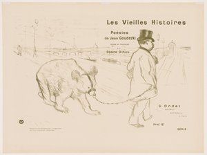 The Old Stories: 表紙 - 口絵 作： Henri de Toulouse-Lautrec