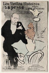 古い物語: 知恵 作： Henri de Toulouse-Lautrec