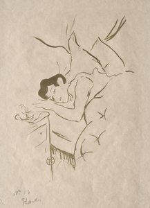 古い物語: あなたの口 作： Henri de Toulouse-Lautrec
