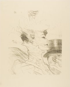 Treize Lithographies の Louise Balthy 作： Henri de Toulouse-Lautrec