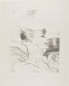 Treize Lithographies の Louise Balthy 作： Henri de Toulouse-Lautrec
