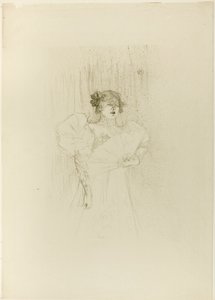 Luce Myres、フロントビュー 作： Henri de Toulouse-Lautrec