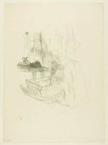 デジレ・ディオーのメロディーズより子守唄 作： Henri de Toulouse-Lautrec