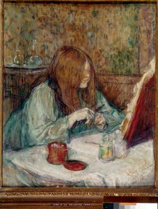 彼女のトイレでマダムプープル 作： Henri de Toulouse Lautrec