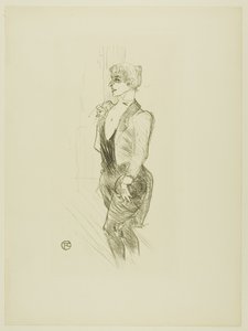 メアリー・ハミルトン 作： Henri de Toulouse-Lautrec