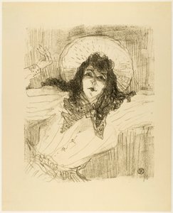May Belfort、Treize Lithographies より 作： Henri de Toulouse-Lautrec