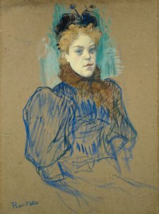 メイ・ミルトン 作： Henri de Toulouse-Lautrec