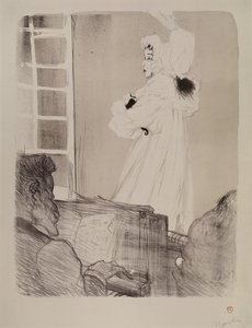 ミス・メイ・ベルフォール（グランデ・プランシュ） 作： Henri de Toulouse Lautrec