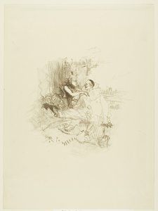 ピクニック 作： Henri de Toulouse-Lautrec