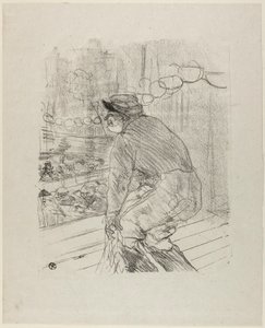 Treize Lithographies のポーリン 作： Henri de Toulouse-Lautrec