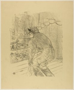 Treize Lithographys の Polin 作： Henri de Toulouse-Lautrec