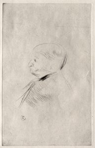 MXの肖像 作： Henri de Toulouse-Lautrec