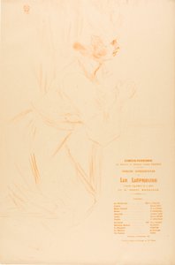 ハンセン病プログラム 作： Henri de Toulouse-Lautrec