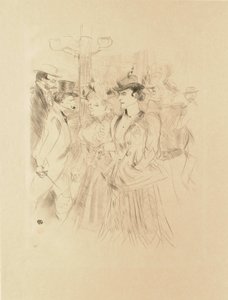  作： Henri de Toulouse-Lautrec