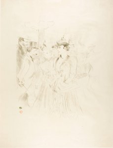 プロムナード 作： Henri de Toulouse-Lautrec