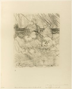 誘惑 作： Henri de Toulouse-Lautrec