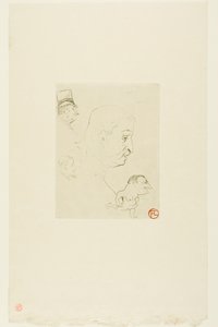 スケッチ 作： Henri de Toulouse-Lautrec