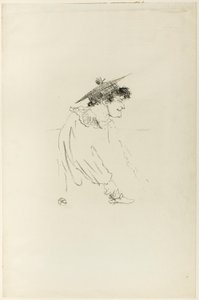 スモール・イングリッシュ・ガール（ミス・ドリー） 作： Henri de Toulouse-Lautrec