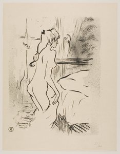 女性の研究 作： Henri de Toulouse-Lautrec