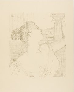 シビル・サンダーソン 「13 のリトグラフ」より 作： Henri de Toulouse-Lautrec