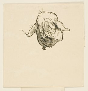 シナイの麓でのテイルピース 作： Henri de Toulouse-Lautrec