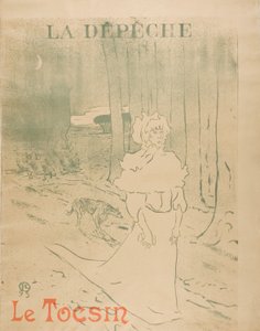 シャトレーヌ（ル・トクシン 作： Henri de Toulouse-Lautrec