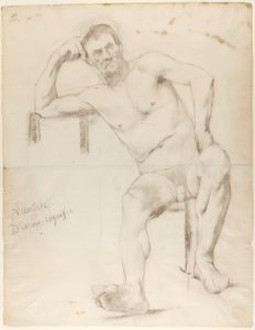 モデル・ニザベナ 作： Henri de Toulouse-Lautrec