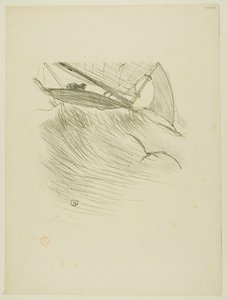 デジレ・ディオーのメロディーより「海ツバメ」 作： Henri de Toulouse-Lautrec