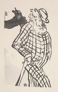 無題（リト） 作： Henri de Toulouse Lautrec