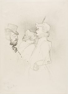 なぜですか?...一度はカウントされません 作： Henri de Toulouse-Lautrec