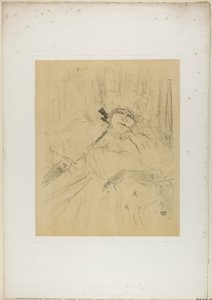 イヴェット・ギルバート—古い歌、イヴェット・ギルバートより 作： Henri de Toulouse-Lautrec