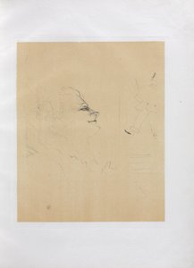 Yvette Guilbert-English シリーズ: Pessima 作： Henri de Toulouse-Lautrec