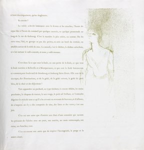 イヴェット・ギルバート-フレンチ シリーズ: No. 9 作： Henri de Toulouse-Lautrec