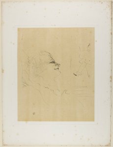 イヴェット・ギルバート—イヴェット・ギルバートのペシマ 作： Henri de Toulouse-Lautrec