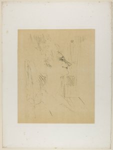 イヴェット・ギルバート—イヴェット・ギルバートのスラード 作： Henri de Toulouse-Lautrec