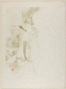 イヴェット・ギルバート 作： Henri de Toulouse-Lautrec