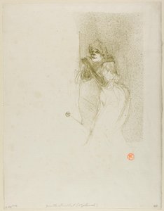 イヴェット・ギルバート 作： Henri de Toulouse-Lautrec