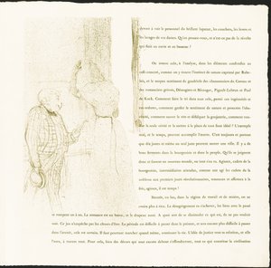 イヴェット・ギルバート 作： Henri de Toulouse-Lautrec