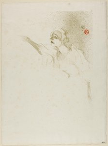 イヴェット・ギルバート 作： Henri de Toulouse-Lautrec