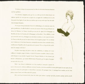イヴェット・ギルベール 作： Henri de Toulouse-Lautrec